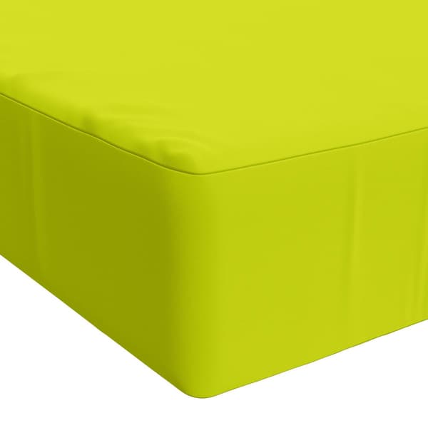 Sittkudde SOEST 100% Polyester Ljusgrön 120 x 60 x 15 cm