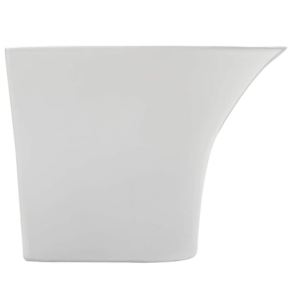 Handfat Vit 47 x 45 x 37 cm Glaserad keramik