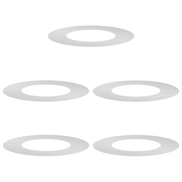 lämplig för Flat Trädringar 5 pcs Silver Ø40 / 70 cm