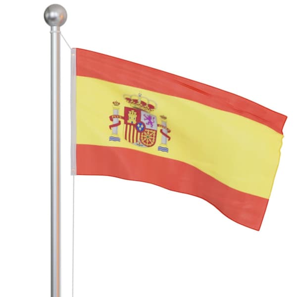 Spaniens flagga 90x150 cm