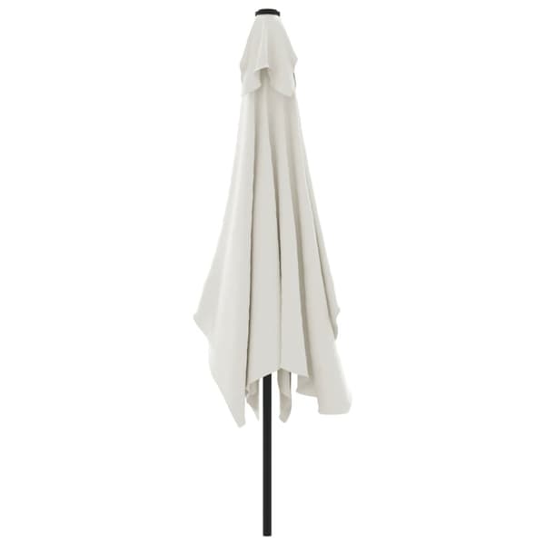 Parasoll 200 x 300 cm sandvit rektangulär