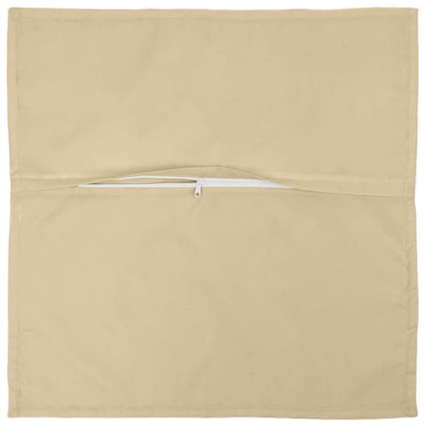 Kuddöverdrag 6 st HOUTEN Beige 40 x 40 cm Polyester
