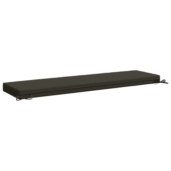 Bänk kudde SOEST 100% Polyester Antracit 150 x 40 x 8 cm