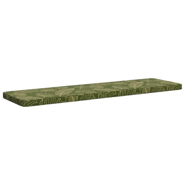 1-delad Bänk Kudde VUGHT 100% Polyester Bladdesign