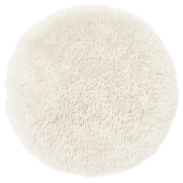 Kuddöverdrag 2 st HEERLEN Vit Ø 30 cm PV Fleece