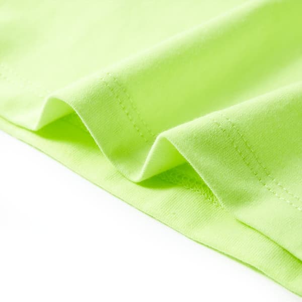 T-shirt för barn neongul 116