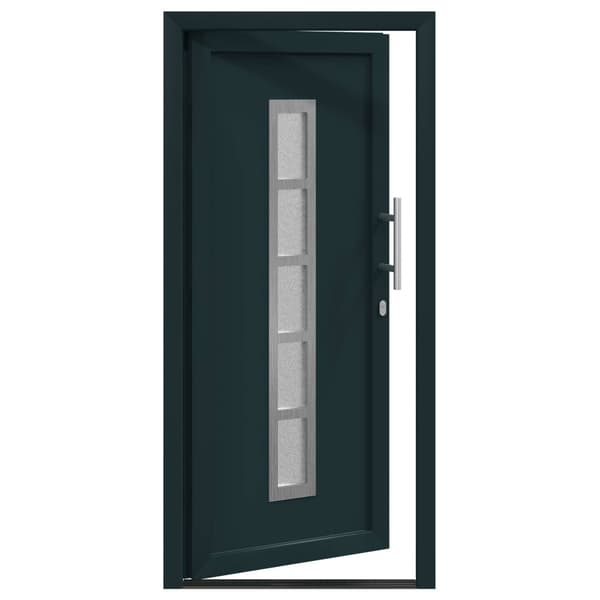 Framdörr Antracit 98 x 200 cm PVC