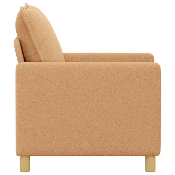Soffa Beige 126 x 81 x 87,5 cm Tyg