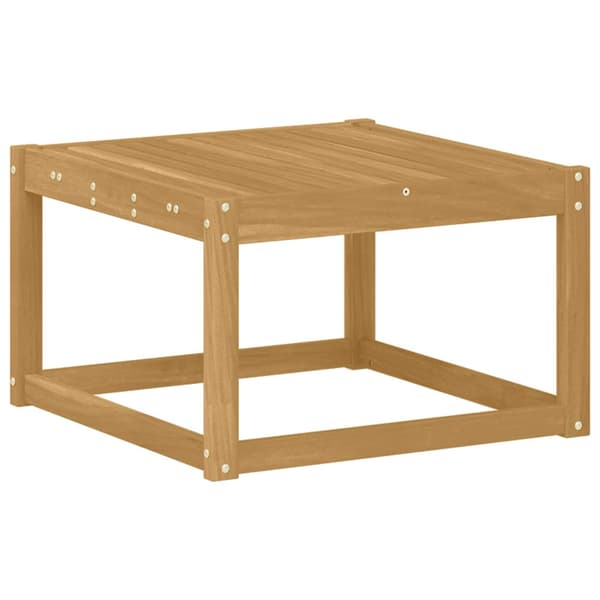 Utomhussoffset 5 pcs Vit och ljusgrå 59 x 59 x 37 cm Polyester