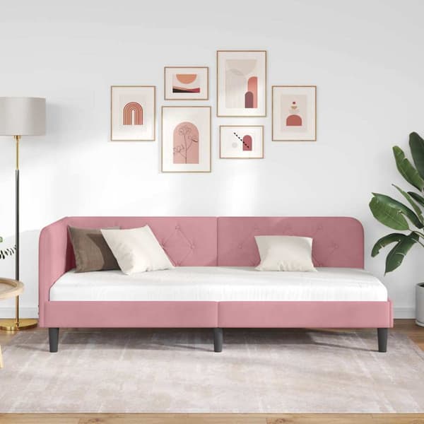 Hörn Sängram Rosa 80 x 200 cm Sammet