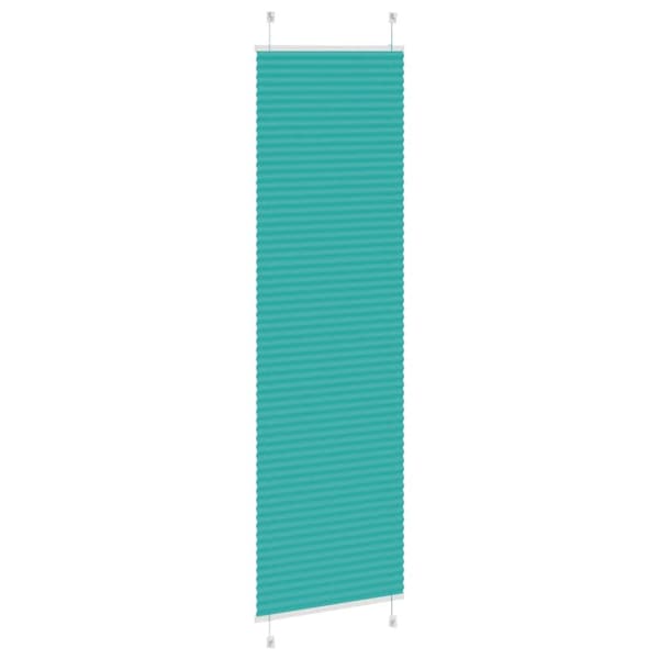 Plisserad persienn bensingrön 55x200cm tyg bredd 54,4cm