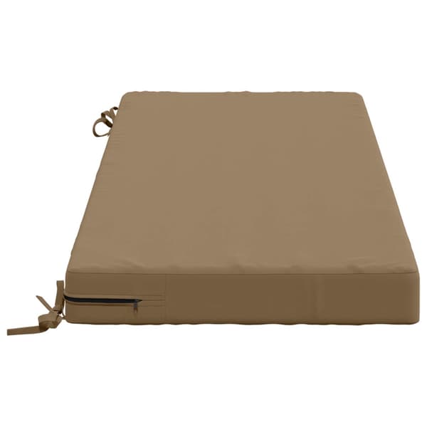 2-delade Bänk Kuddar SOEST 2 st 100% Polyester Taupe