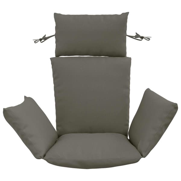 Adirondack Kudde PUTTEN 100% Polyester Grå 60 x 145 x 10 cm