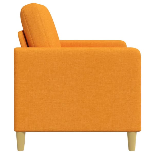 Soffa med förvaring Mörkgul 72 x 78 x 87 cm Polyester