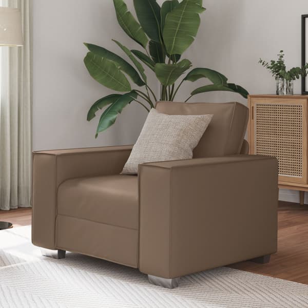 Soffstol Cappuccino 100 cm Konstläder
