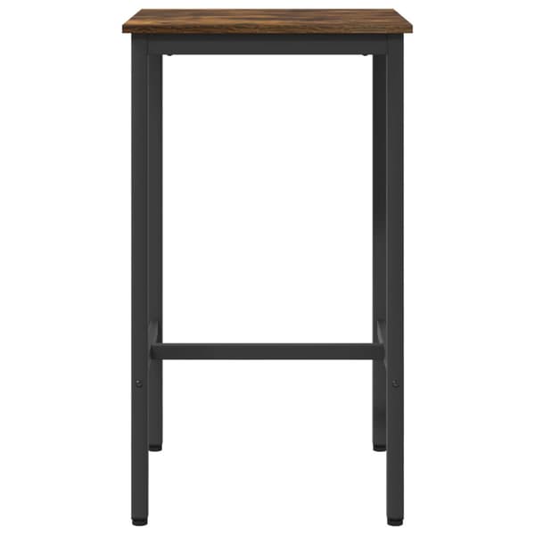 Barbord 52 x 52 x 90 cm Konstruerat trä Rökt ek Rektangulär