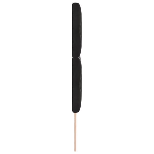LED huvuddyna Svart 180 cm Sammet
