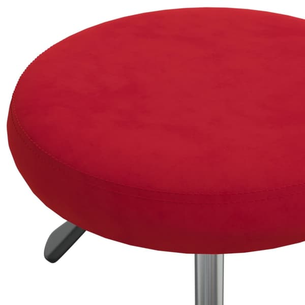 Massagepall vinröd sammet