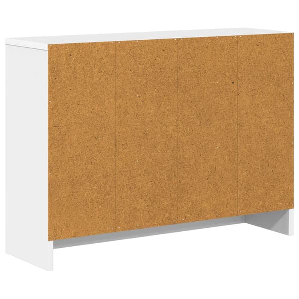 Sideboard med låda Vit 73,5 x 22,5 x 53,5 cm