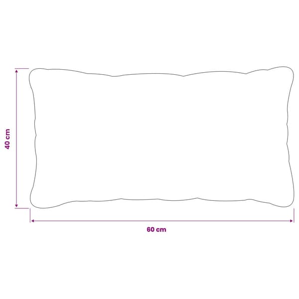 Kuddöverdrag 2 st HEERLEN Ljusgrå 40 x 60 cm Sammet