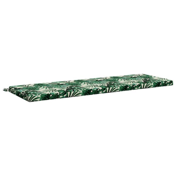 2-delade Bänk Kuddar SOEST 2 st 100% Polyester Bladmönster