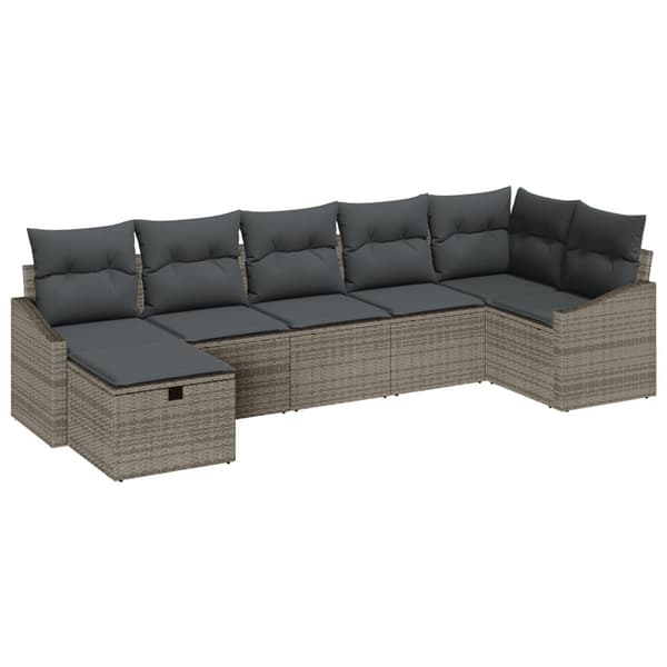 Soffset med kudde 8 pcs konstrotting