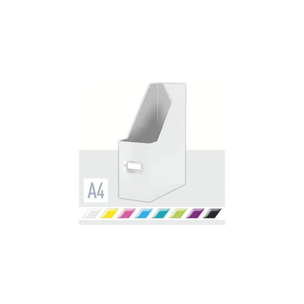 Tidskriftssamlare ClicknStore A4 vit
