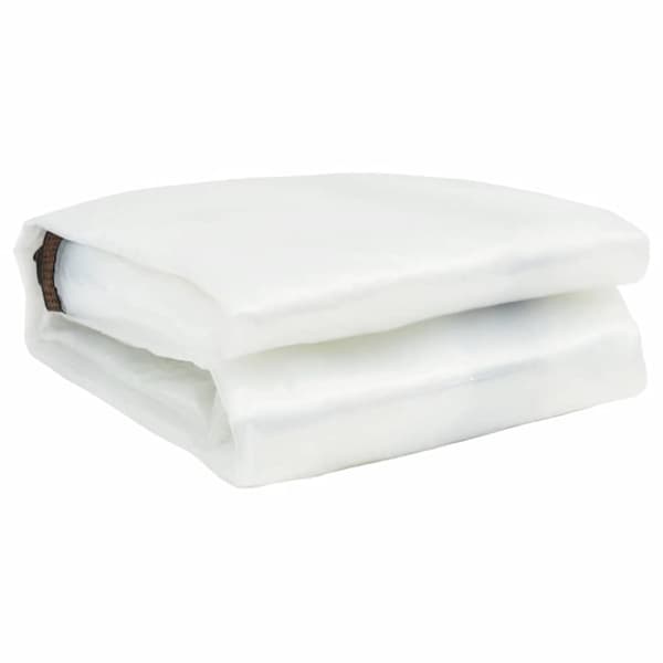 Klar presenning med öljetter 6x8 m polyeten
