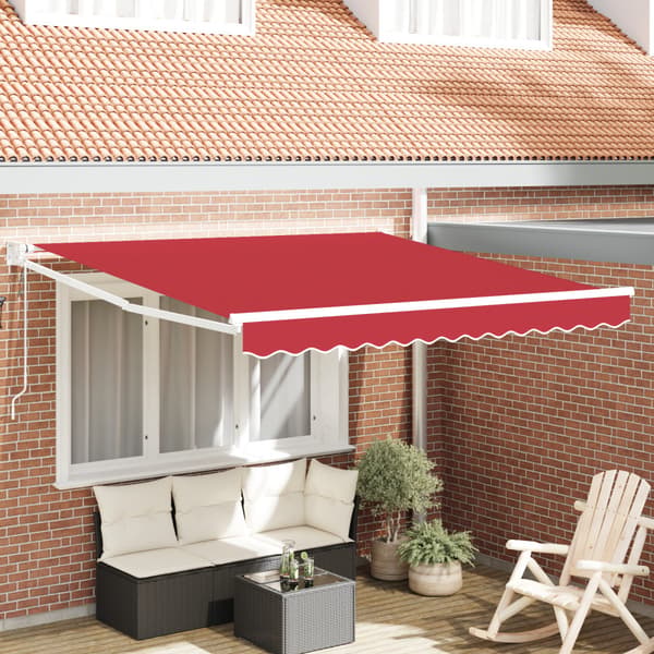 Markis Röd 300 x 250 x 165 cm Polyester