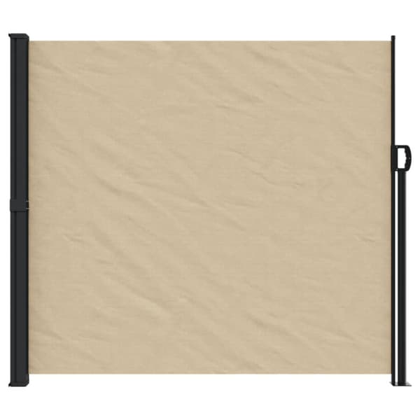 Indragbar sidomarkis beige 180x300 cm