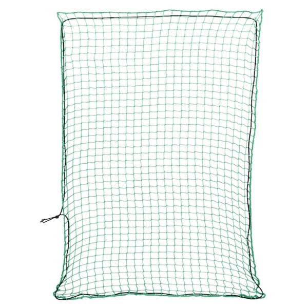 Lastnät med elastiskt rep grön 4x3 m PP