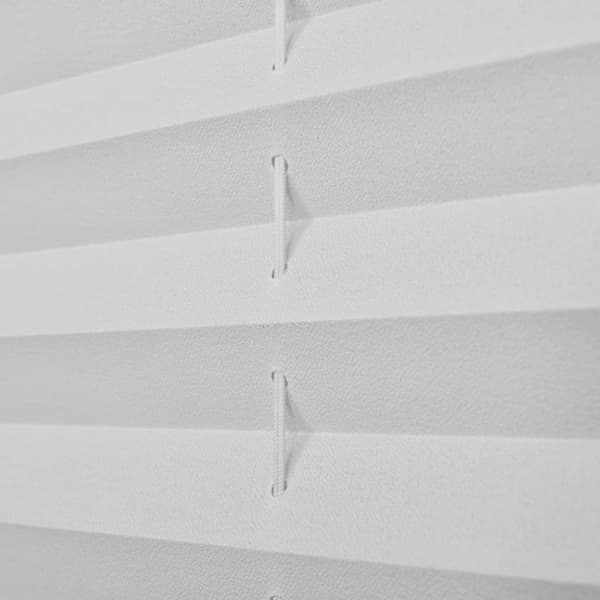 Plisségardin 80x100 cm vit