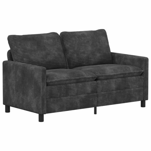 Soffa Mörkgrå 156 x 81 x 87,5 cm Polyester