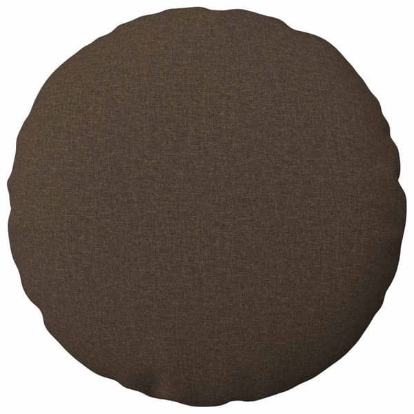 Kuddöverdrag 6 st HEERLEN Taupe Ø 60 cm Tyg
