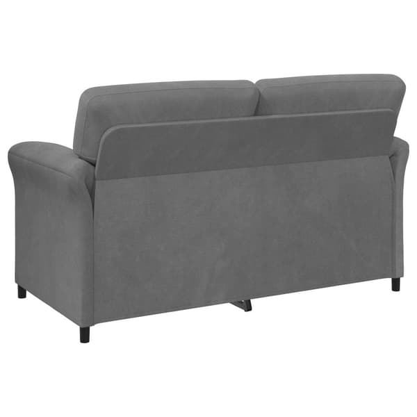 2-sits soffa Mörkgrå 158 x 83 x 95 cm Sammet