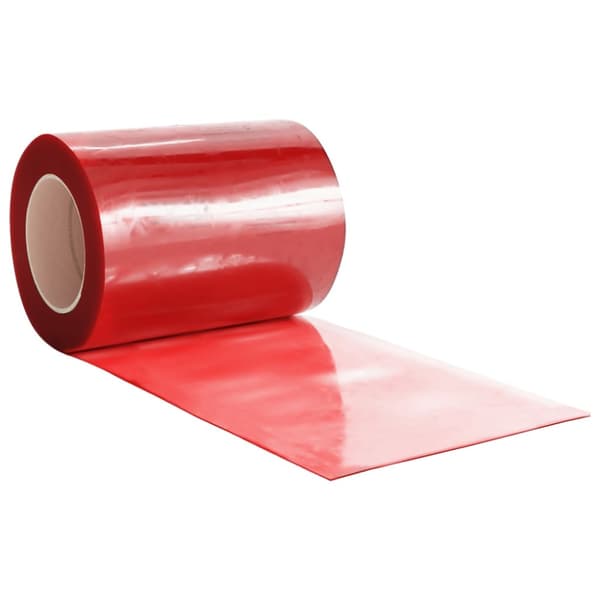 Köldridå röd 300x2,6 mm 25 m PVC