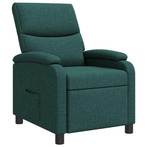 Recliner Mörkgrön Tyg