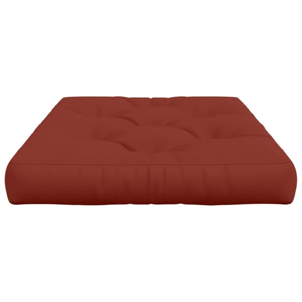 Pallkudd VIANEN 100% Polyester Röd 120 x 60 x 12 cm