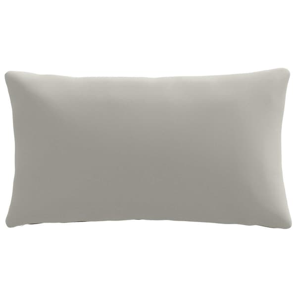 1-delad ryggkudde PUTTEN 100% Polyester Grå 70 x 40 x 15 cm