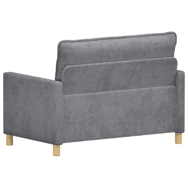Soffa Ljusgrå 126 x 81 x 87,5 cm Polyester