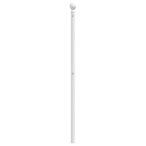 Ersättningsgavel metall vit 150 cm