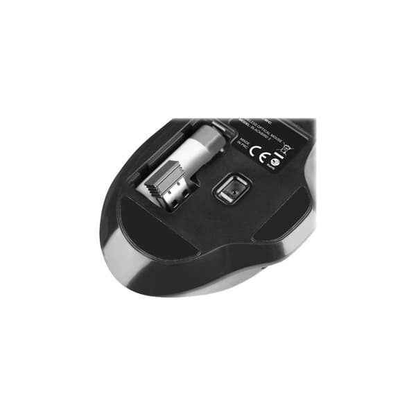 Natec Blackbird 2 - mus - 2.4 GHz - svart