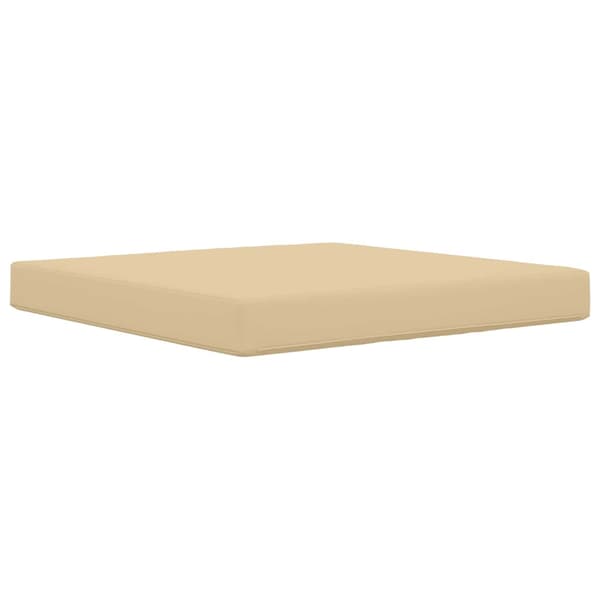 Utomhus Soffa Kudde Beige 80 x 80 x 8 cm Polyester