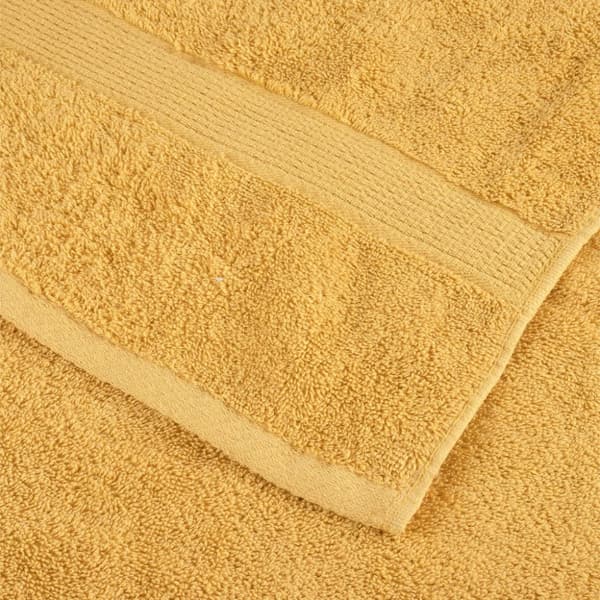 Premium badhanddukar SOLUND 2st guld 70x140cm 600gsm