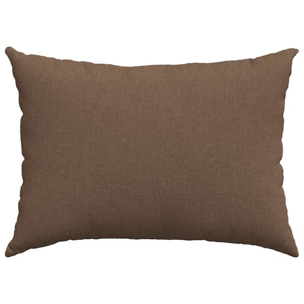 Sofakuddar 2 pcs Brun 70 x 50 cm tyg