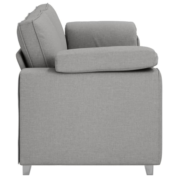 3-Sits soffa Moln Grå 220 cm tyg