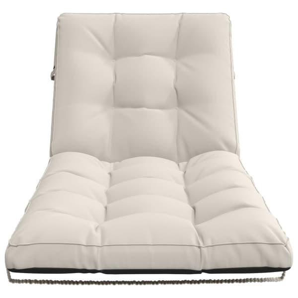 Solstol Kudde VIANEN 100% Polyester Vit 200 x 80 x 8 cm