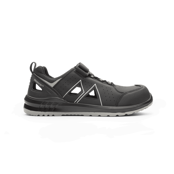 Radar Safety Sandal Black Unisex