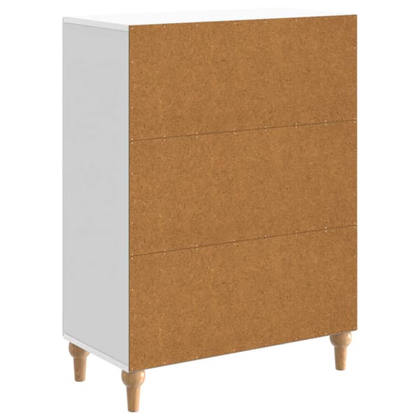 Sideboard Vit 66 x 34,5 x 90 cm Konstruerat trä