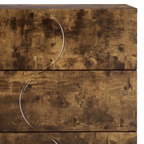 Sideboard Rökt ek 70 x 38 x 75 cm Konstruerat trä
